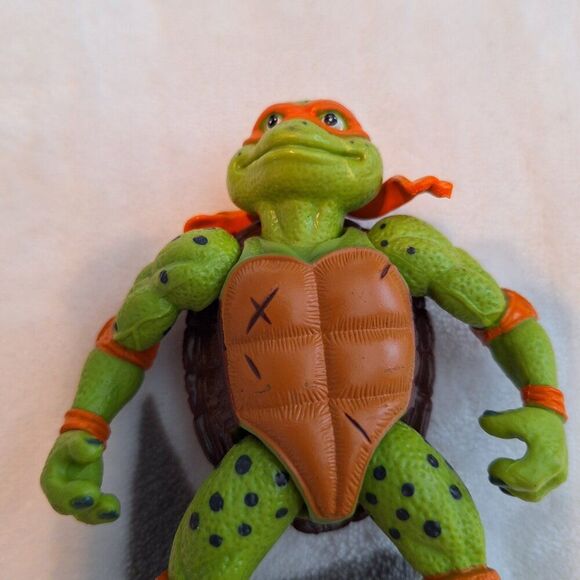Lot of 2‎ Michelangelo TMNT Figures 2005 Monster Trappers & 2023 Movie Star - Picture 5 of 12